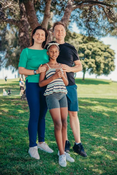 Child with two white parents
